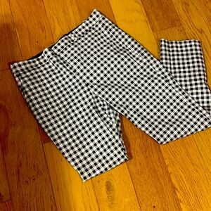 Banana Republic Buffalo check Ryan Fit Pants